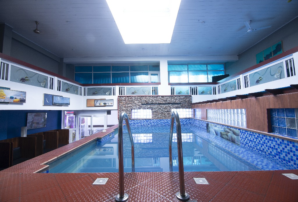 Skylight Indoor Pool